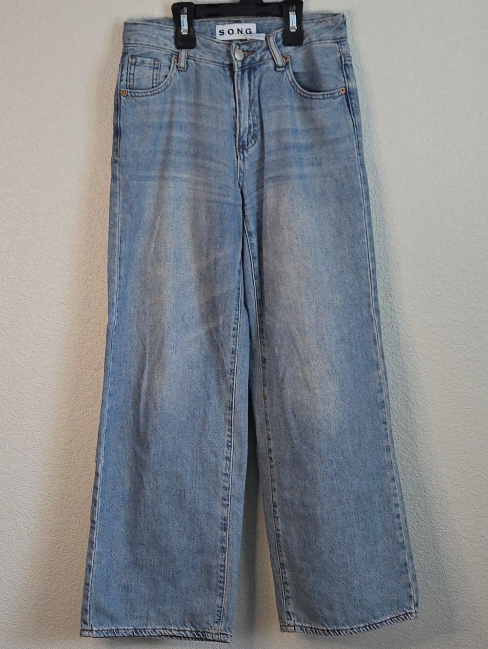 Light Wash Bootcut Jeans for Men